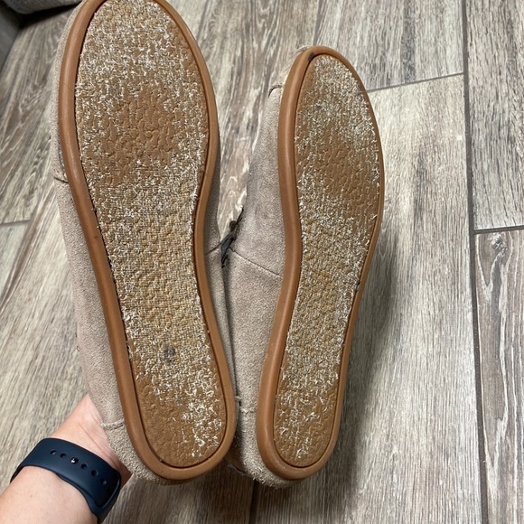 Toms Leather Espadrille Boots - Picture 9 of 10